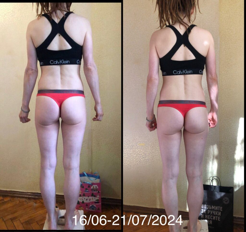 челлендж 6 неделя вид сзади